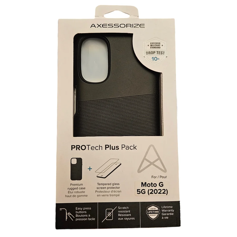 Moto G phone case and screen protector New in Box